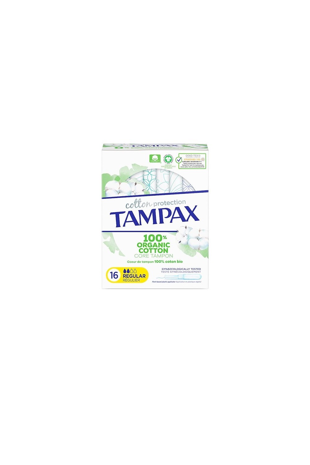 Tampax Organic Regular Tampon 16 Units