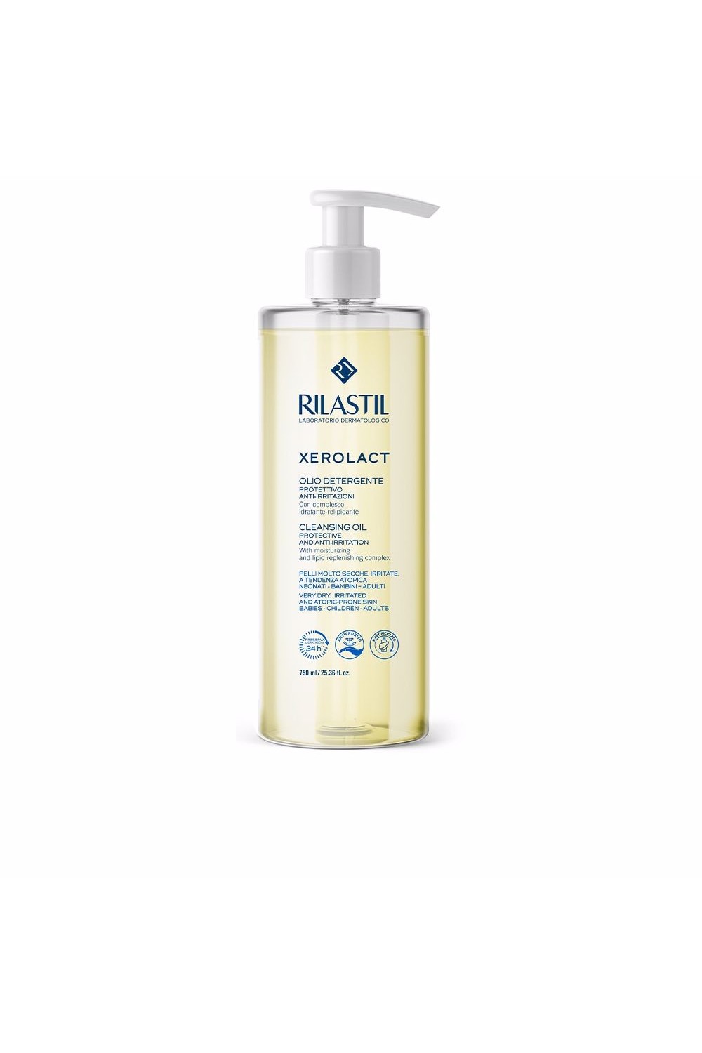 Rilastil Xerolact Cleaning Oil 750ml