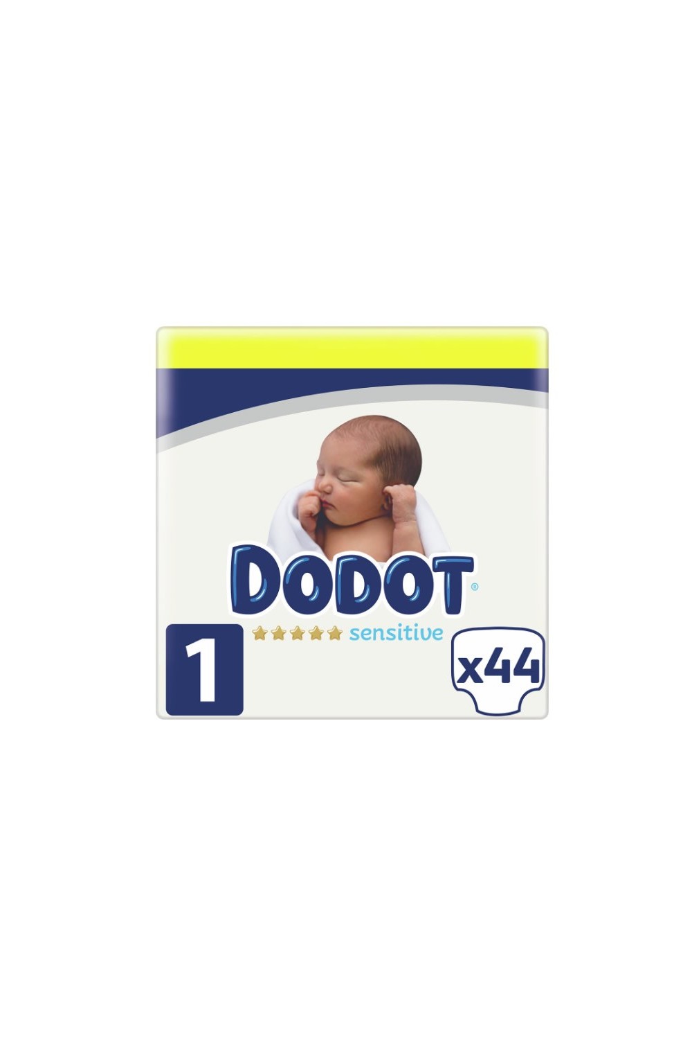 Dodot Sensitive T1 2-5k 44 Units