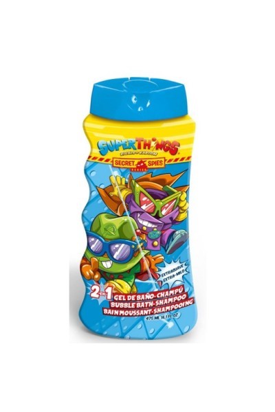 Cartoon Superthings Shampoo And Shower Gel 475ml