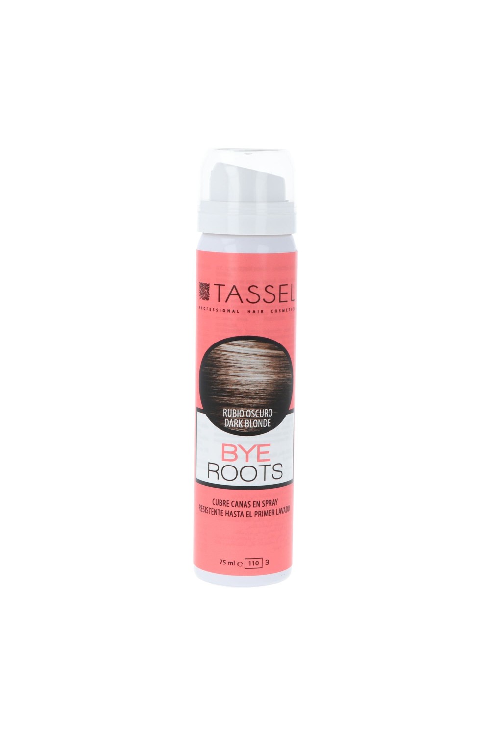 Eurostil Tassel Bye Roots Cubre Canas En Spray Rubio Oscuro 75ml