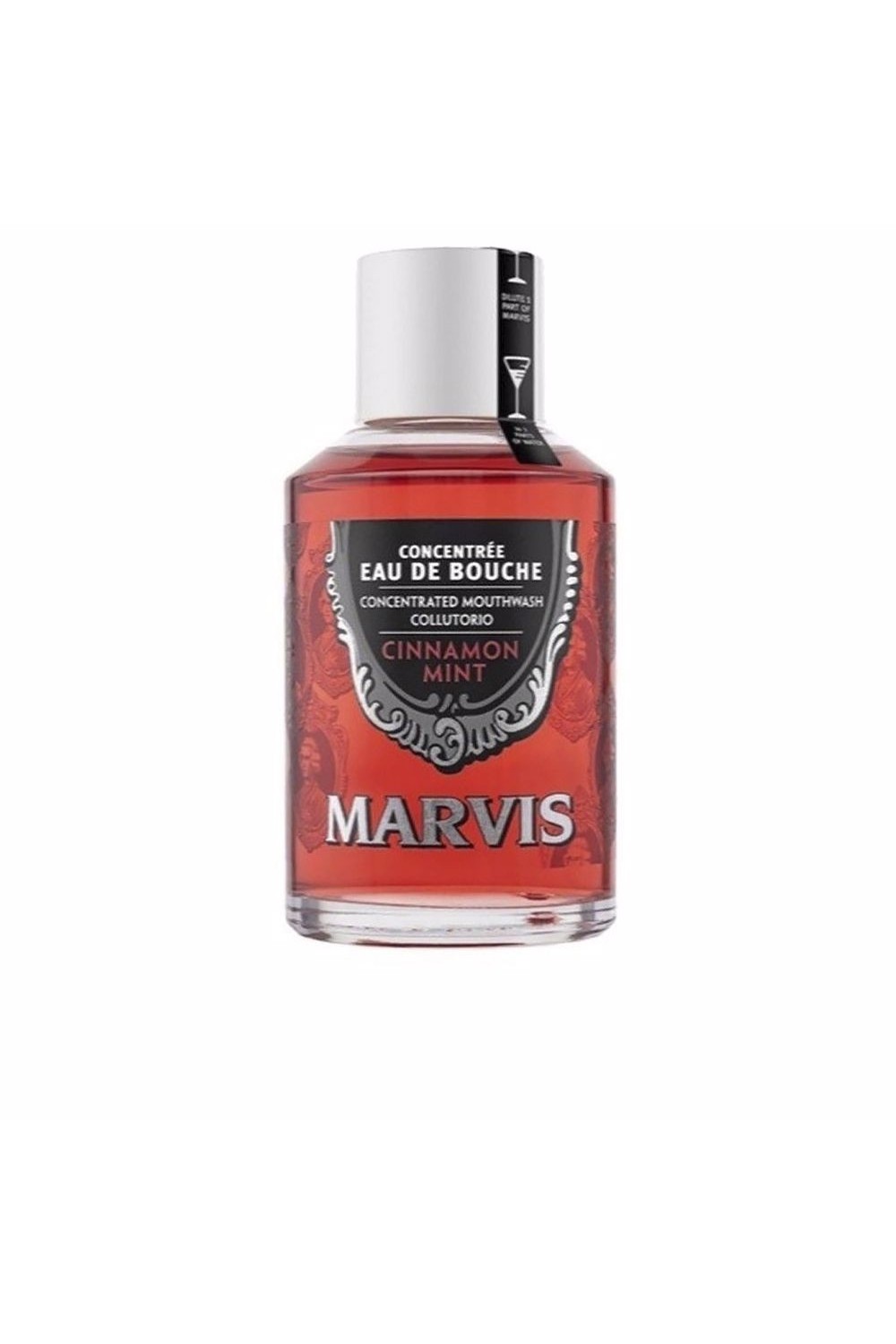 Marvis Cinnamon Mint Concentrated Mouthwash Collutorio 120ml