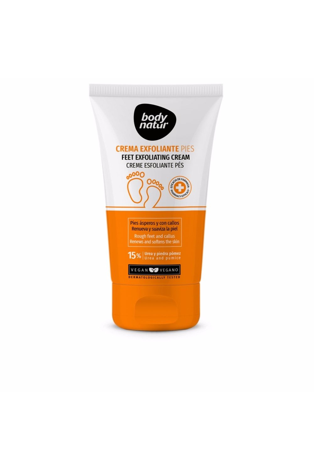 Body Natur Pies Crema Exfoliante 100ml