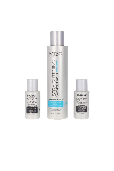 KATIVA - Keratin Anti-Frizz Smoothing Without Iron Repair Tips Set 3 Pieces