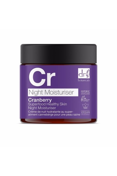 Dr Botanicals Cranberry Superfood Healthy Skin Night Moisturiser 60ml