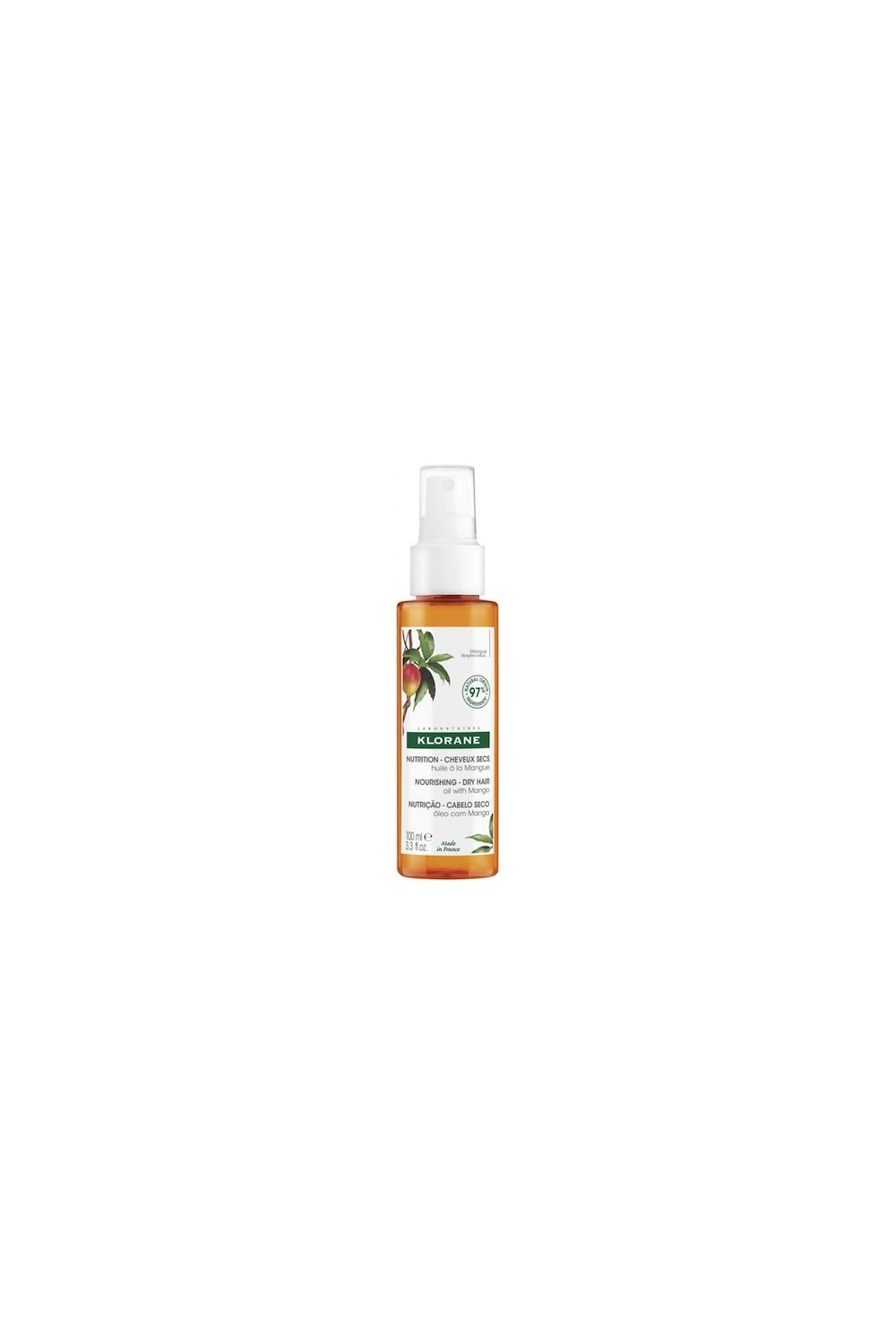 Klorane Mango Oil Dry Hair 100ml