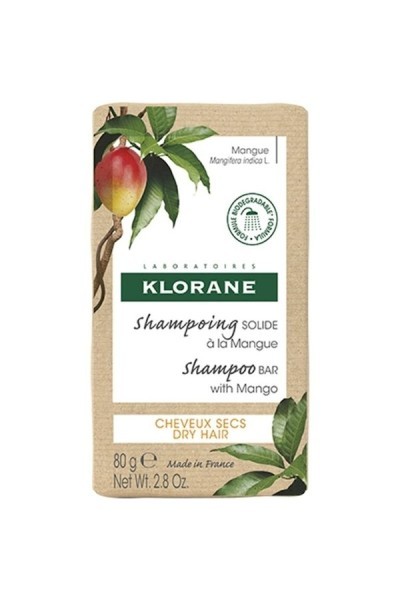 Klorane Mango Solid Shampoo 80gr