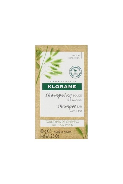 Klorane Avene Solid Shampoo 80gr