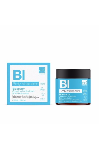 Dr Botanicals Blueberry Superfood Antioxidant Body Moisturiser 60ml