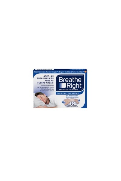 Breathe Right Nasal Strips Large Size 30 Units