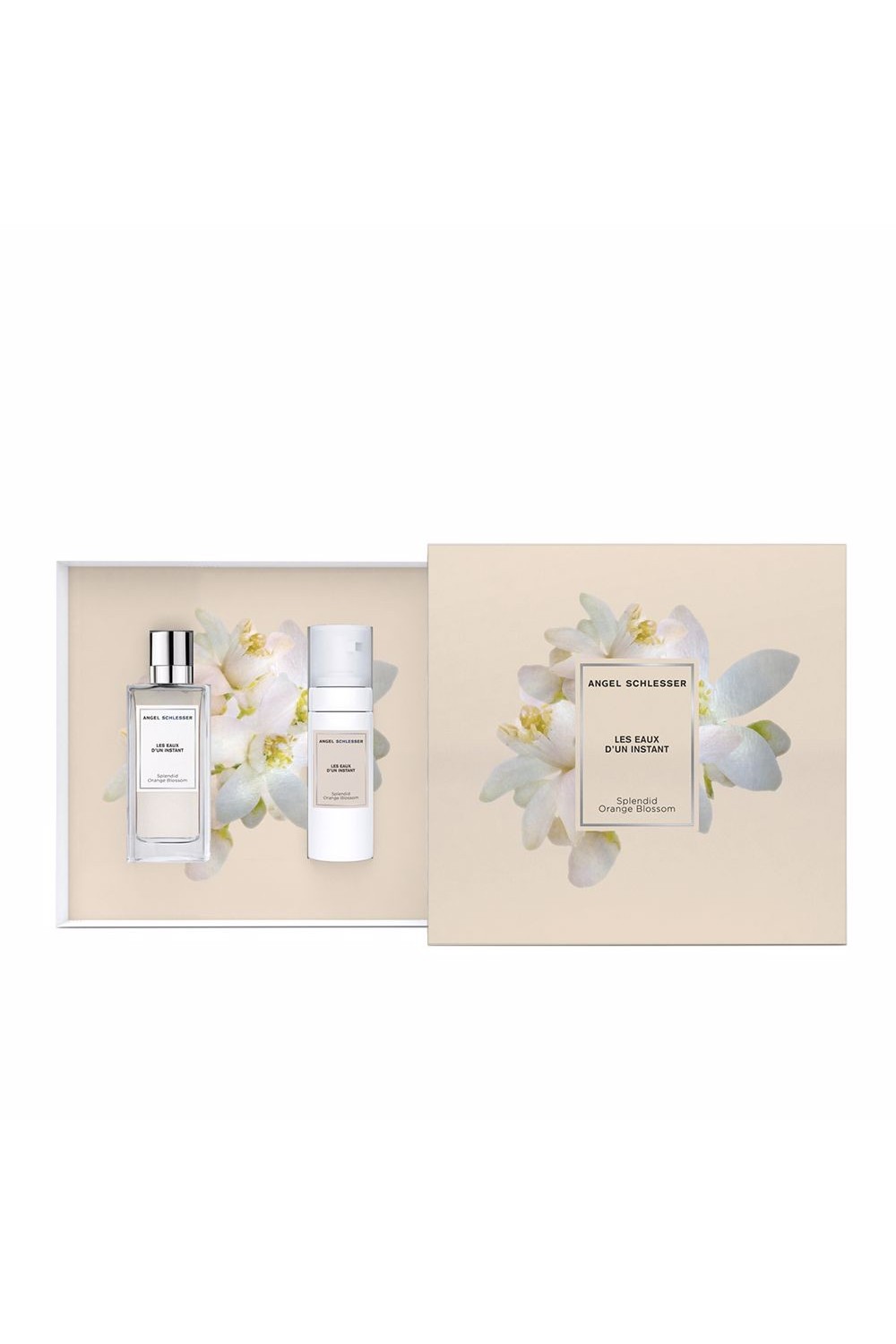 Angel Schlesser Les Eaux D'un Instant Splendid Orange Blossom Eau De Toilette Spray 100ml Set 2 Pieces