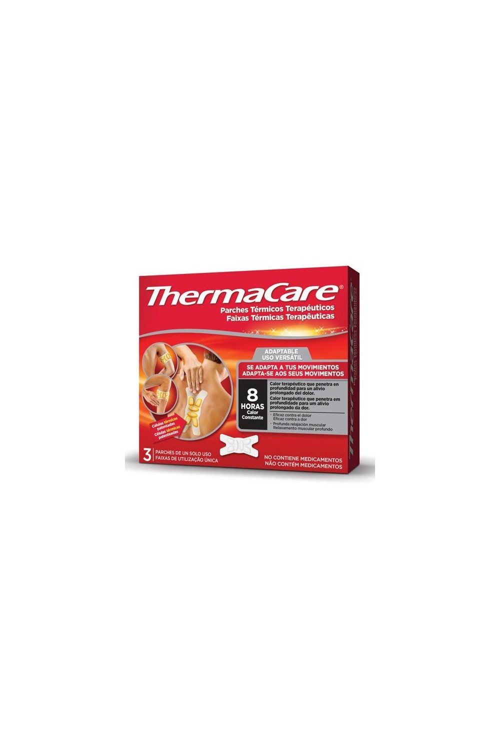 Thermacare Multi Porpose Muscle Heatswraps 3 Units