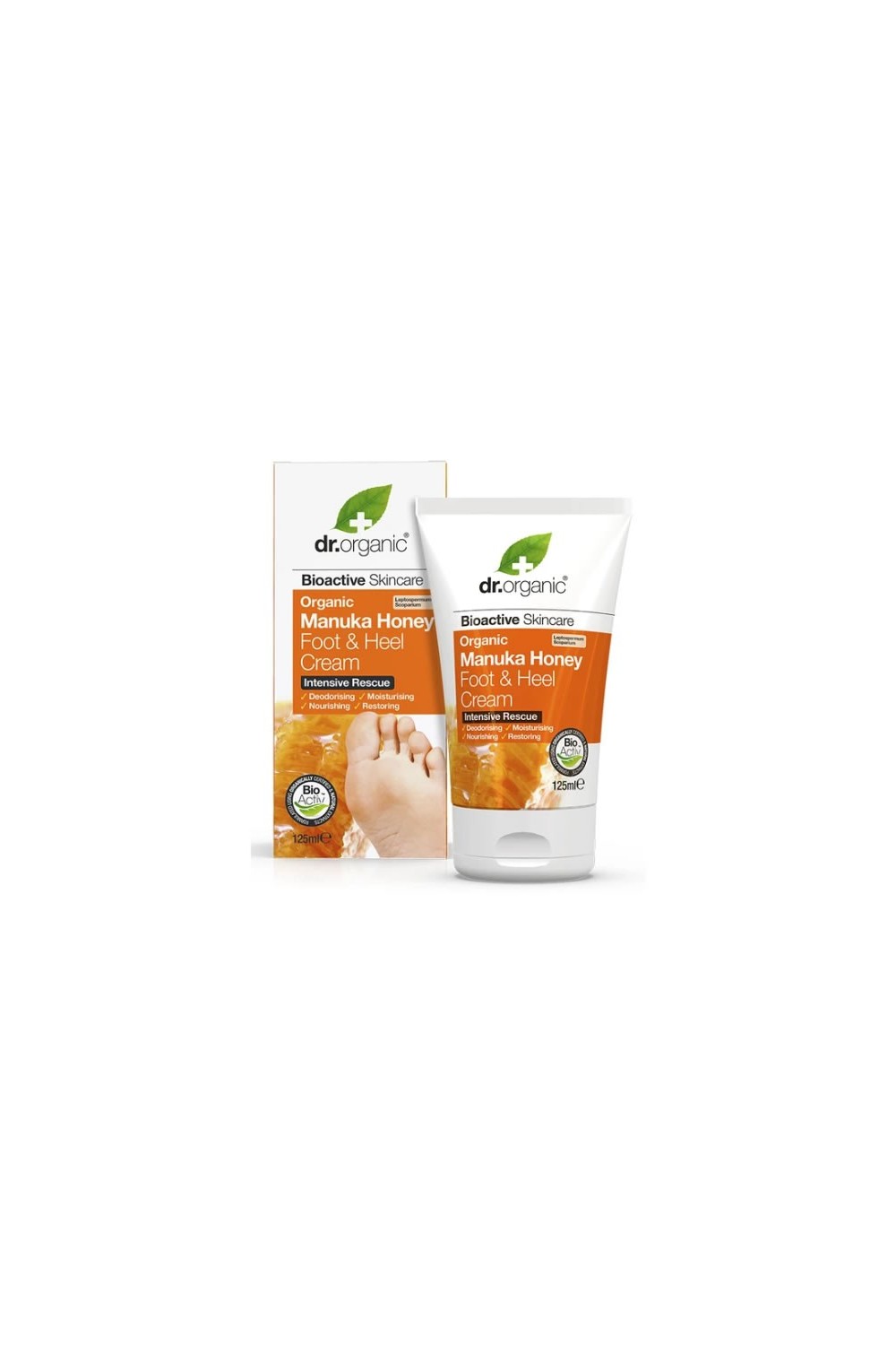 Dr. Organic Manuka Honey Foot Cream 125ml