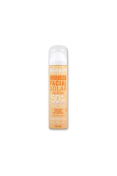 Agrado Mousse Facial Solar Spf50 75ml