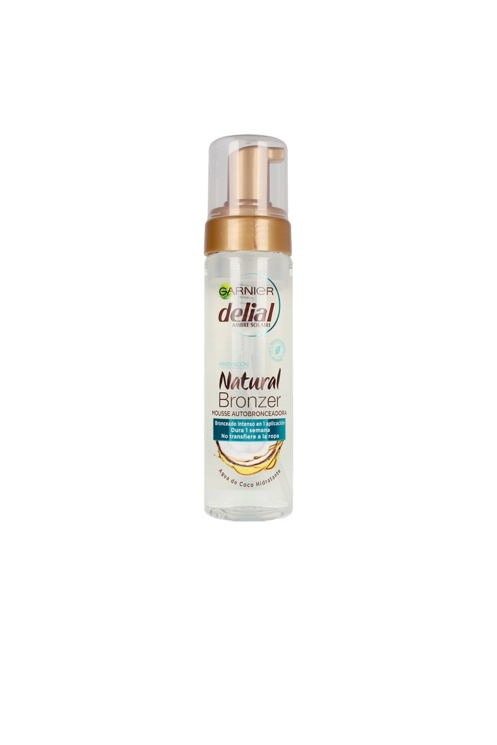 Delial Natural Bronzer Self Tanning Mousse 200ml