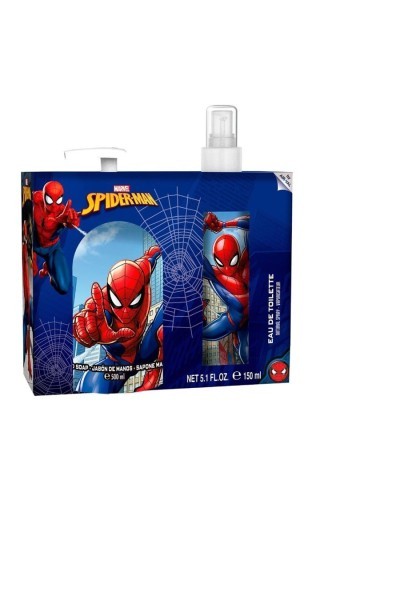 Marvel Spiderman Eau De Toilette Spray 150ml Set 2 Pieces