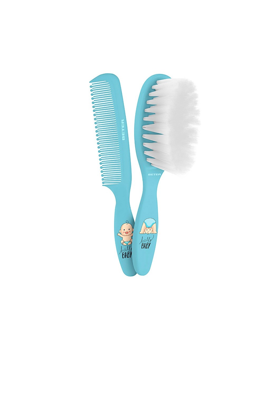 Beter Baby Brush And Comb Set Blue