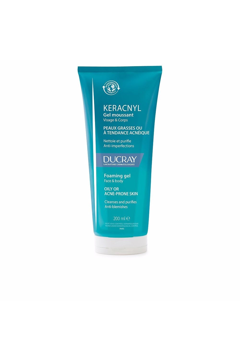 Ducray Keracnyl Cleansing Gel 200ml