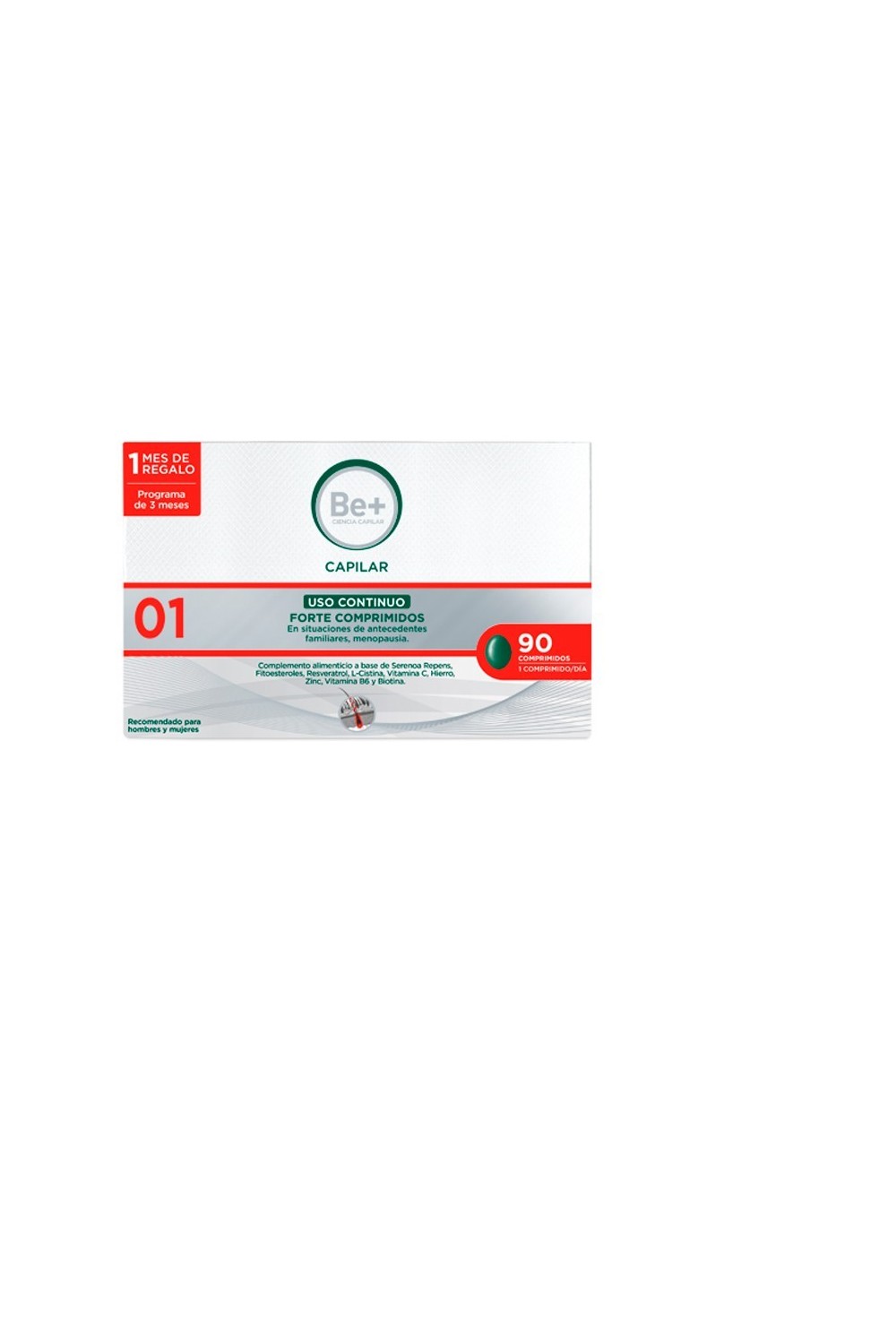 Be+ Capillary Continuous Use Forte 90 Tablets