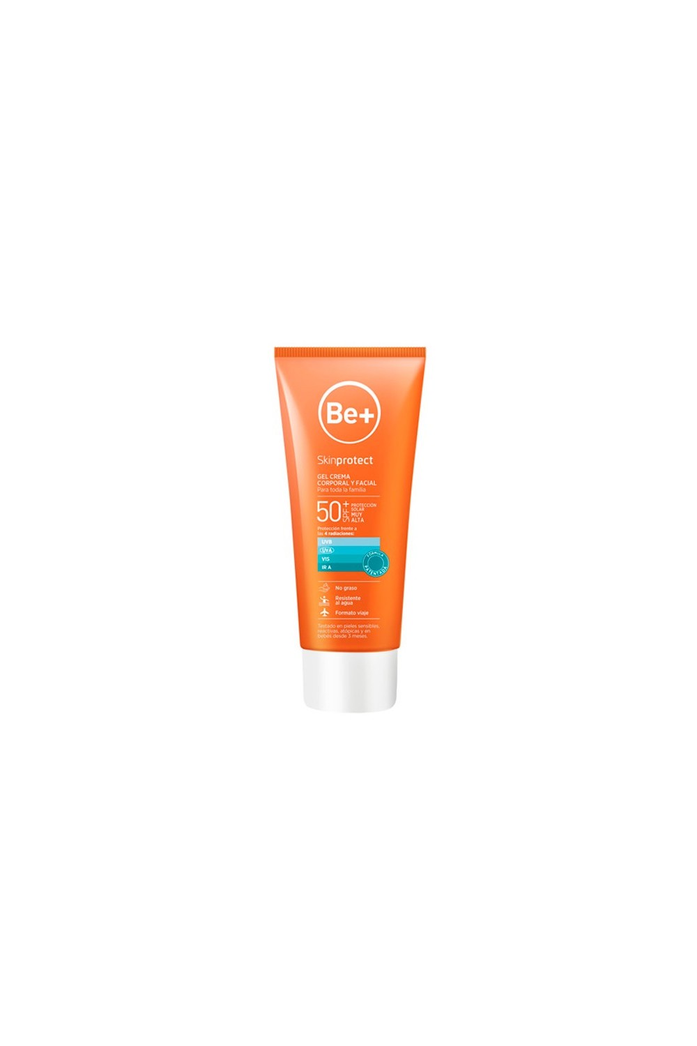 Be+ Skin Protect Body and Face Cream Gel Spf50+ 100ml