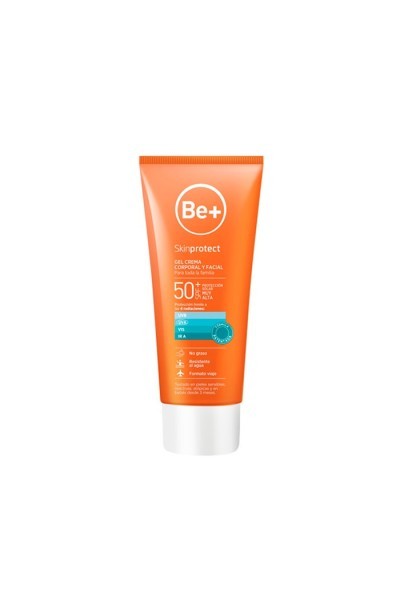 Be+ Skin Protect Body and Face Cream Gel Spf50+ 100ml