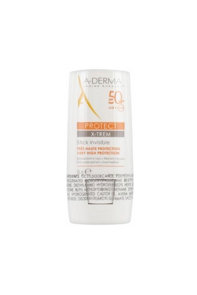 A-Derma Protect Stick Invisible X-trem 8g