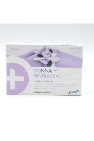 DONNA PLUS - DonnaPlus Silveractive 7 Vaginal Capsules