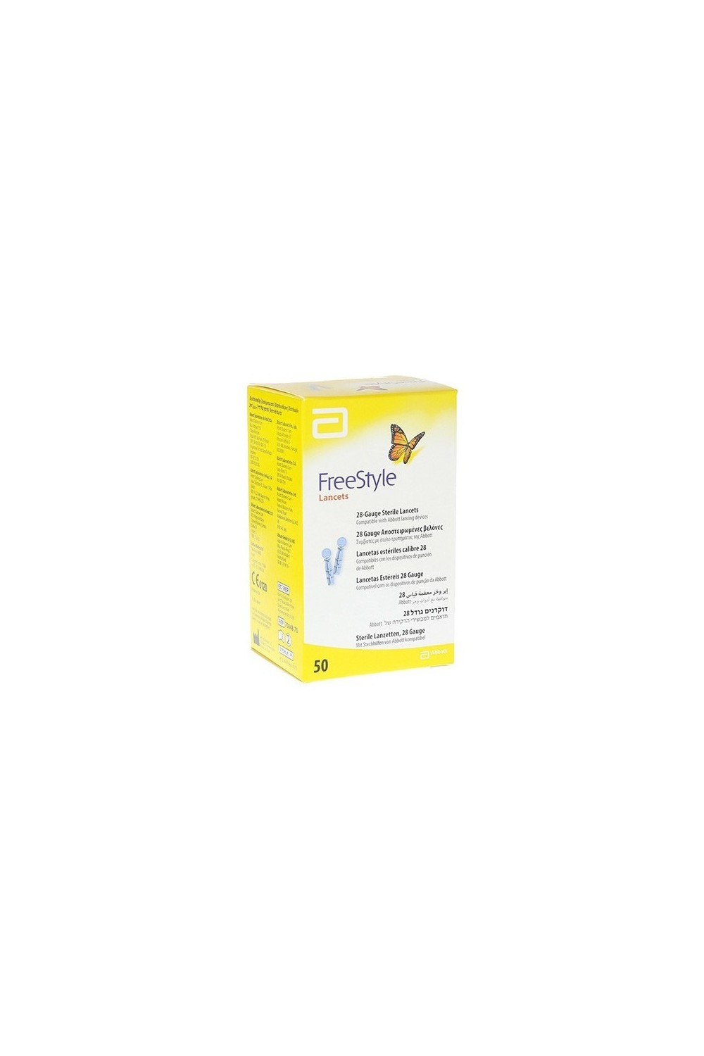 Abbott Freestyle 50 Sterile Glucose Lancets