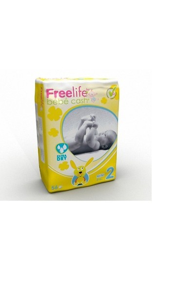 Freelife Bebe Cash Nappy 2 Mini 3-6Kg 56U