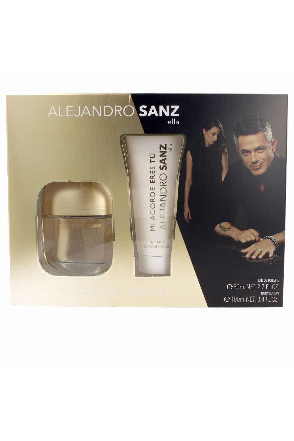 Alejandro Sanz Mi Acorde Eres Tu Eau De Toilette Spray 100ml Set 2 Pieces