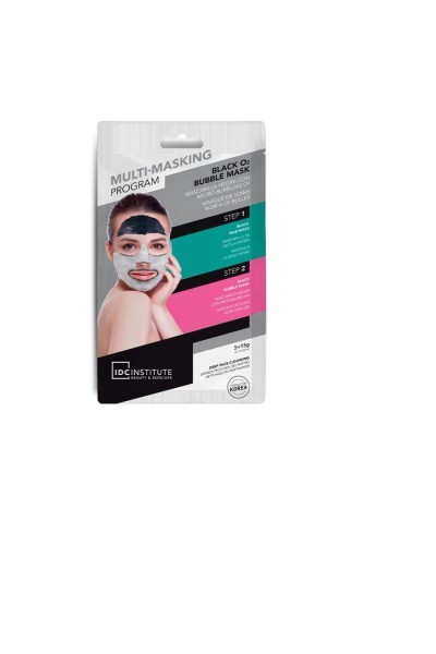 Idc Institute Idc Mascarilla Negra Micro-Burbujas O2