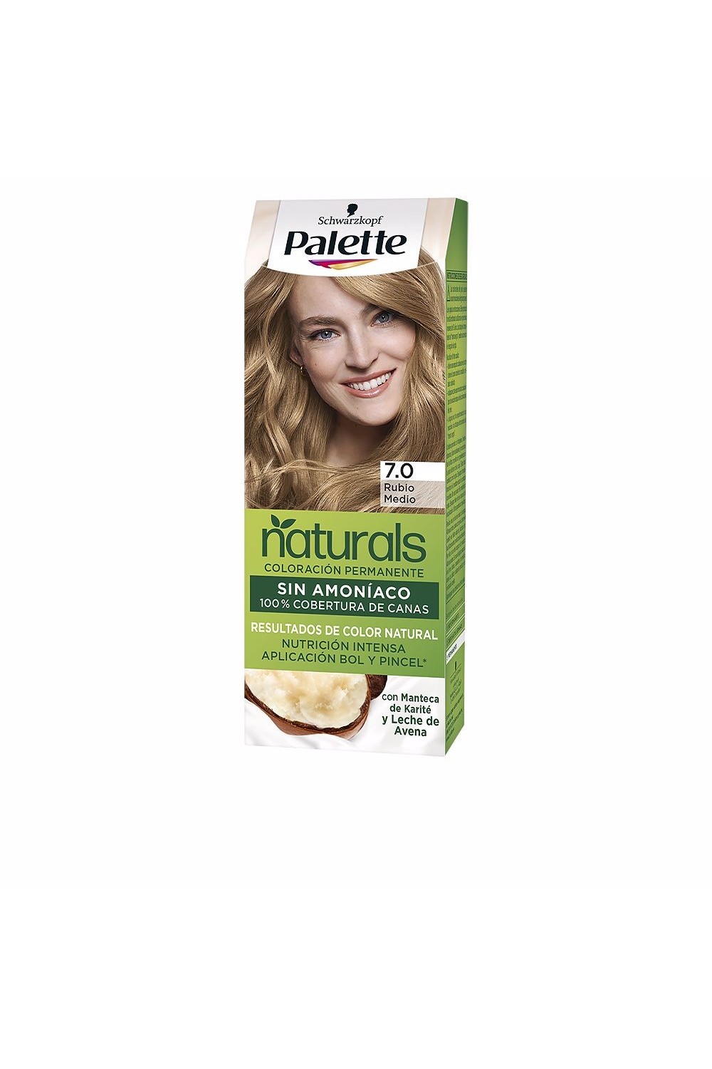 Schwarzkopf Palette Naturals Color Creme 7.0 Medium Blonde