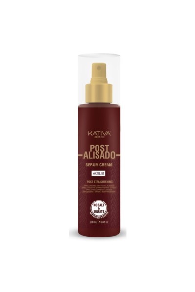 Kativa Keratin Post Straightening Serum Cream 200ml