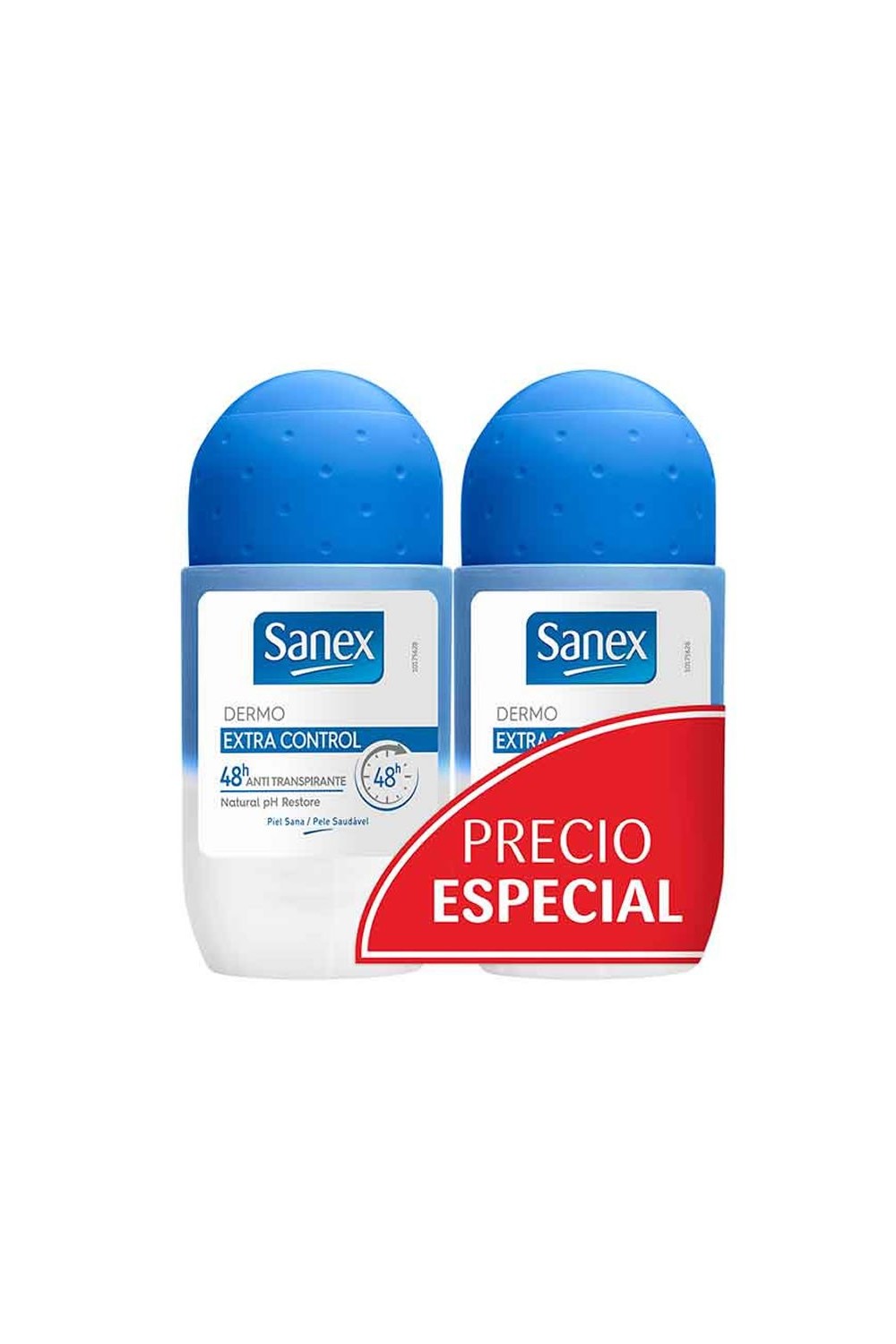 Sanex Dermo Extra Control 48h Deodorant Roll On Duplo 2x50ml