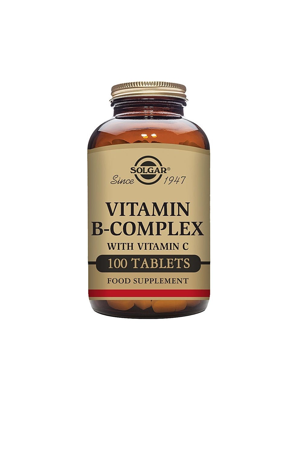 Solgar Vitamin B-Complex With Vitamin C Tablets - Pack of 100