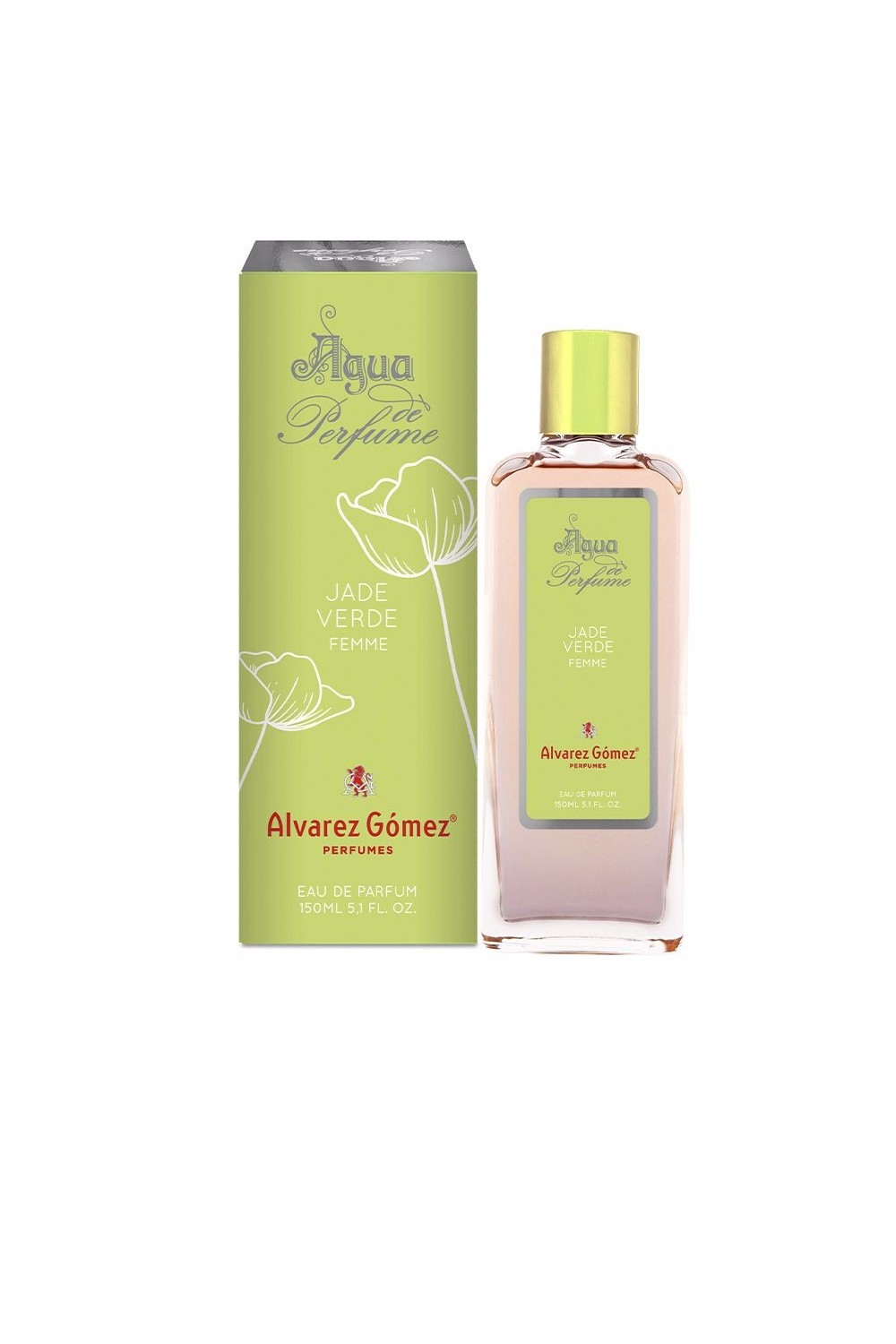 ALVAREZ GÓMEZ - Alvarez Gómez Jade Verde Femme Eau De Parfum Spray 150ml