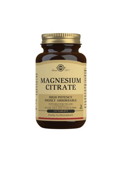 Solgar Magnesium Citrate 120 Tablets