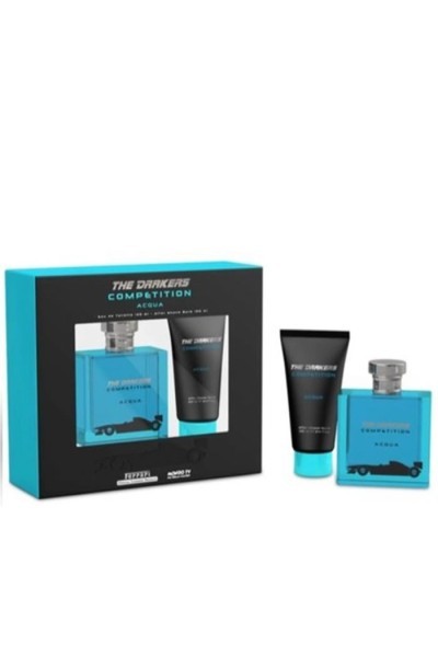 Ferrari The Drakers Competicion Acqua Eau De Toilete Spray 100ml Set 2 Pieces