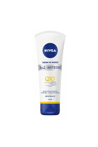 Nivea 3 In 1 Q10 Anti-Age Care Hand Cream 100ml