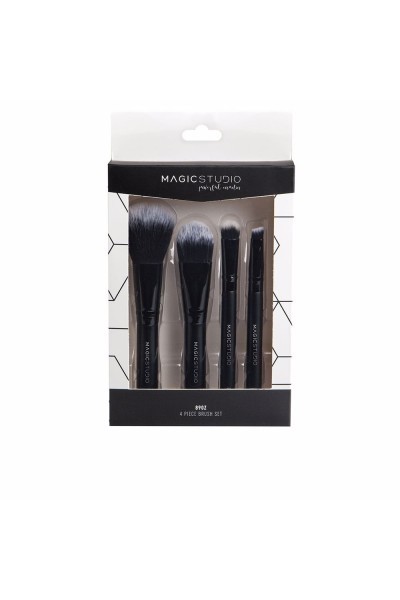 Magic Studio Powerful Cosmetics Brush Lote 4 Piezas