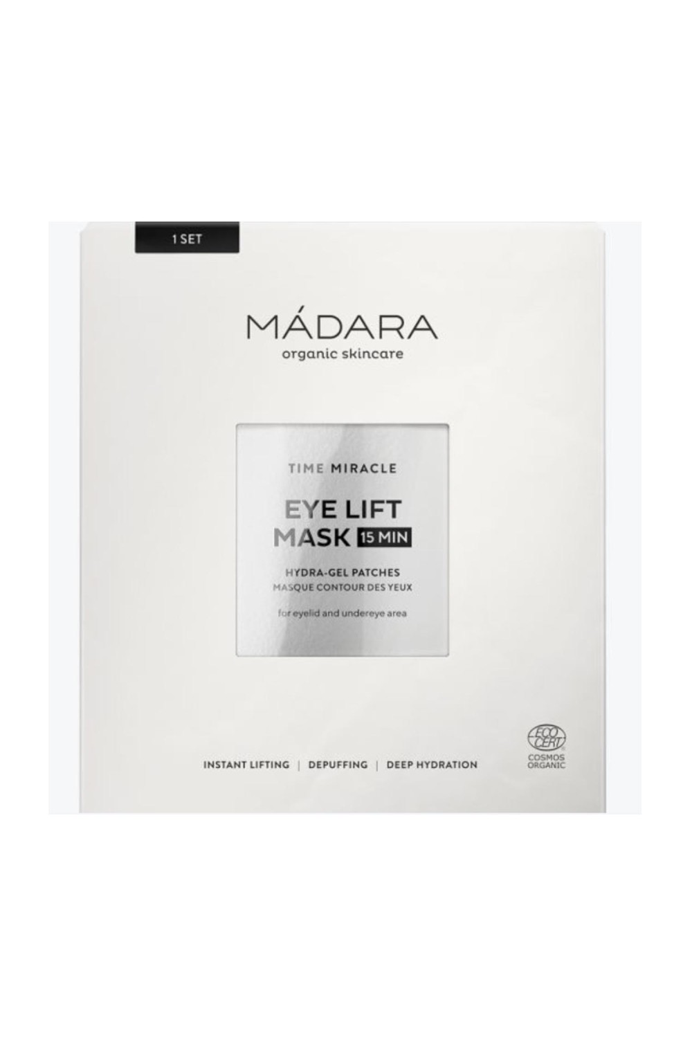 MÁDARA - Mádara Madara Time Miracle Mascarilla Hydra-Gel Parches 3un