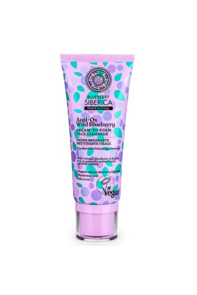 Natura Siberica Cream To Foam Face Cleanser 100ml