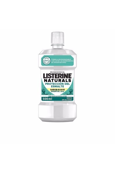 Listerine Naturals Enjuague Bucal Reparador Esmalte 500ml