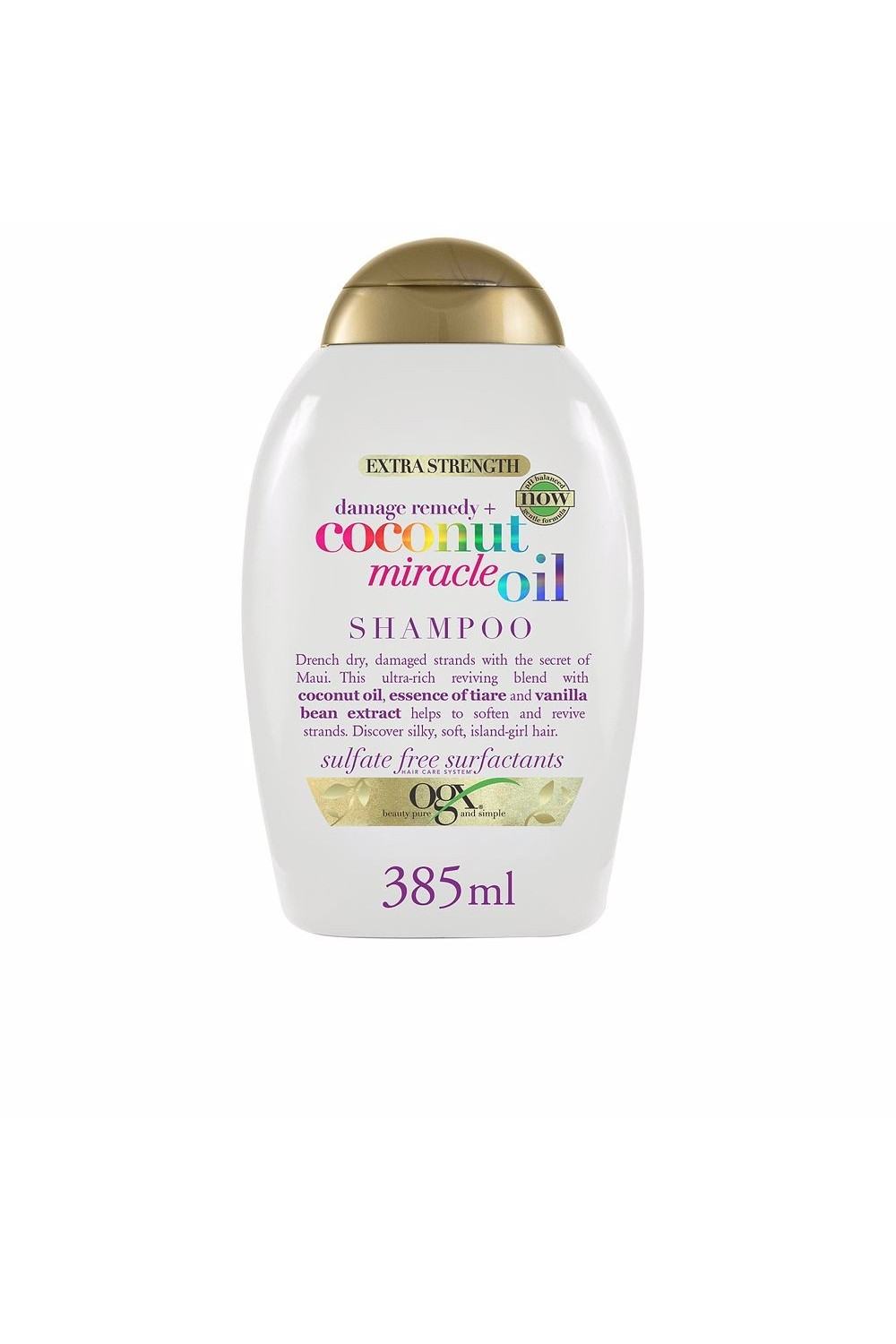 Ogx Coconut Miracle Oil Hair Shampoo 385ml