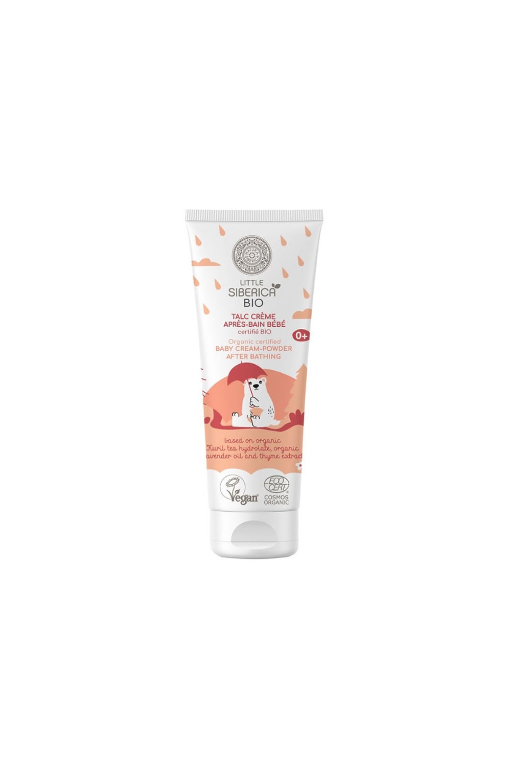 Natura Siberica Baby Cream Powder After Bathing 75ml