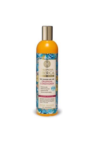 Natura Siberica Oblepicka Conditioner Deep Cleansing And Care 400ml