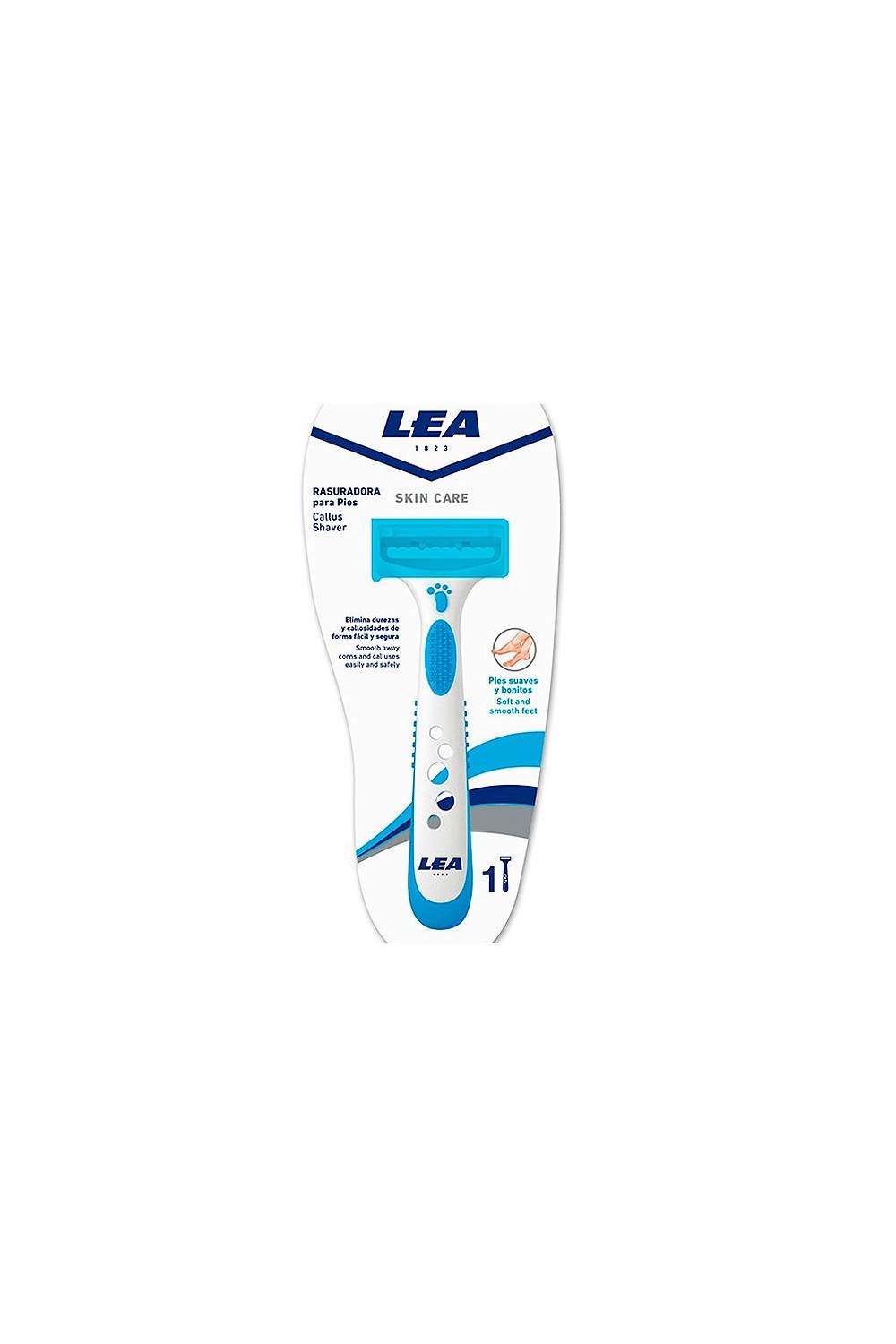 Lea Skin Care Rasuradora Para Pies 1 Un