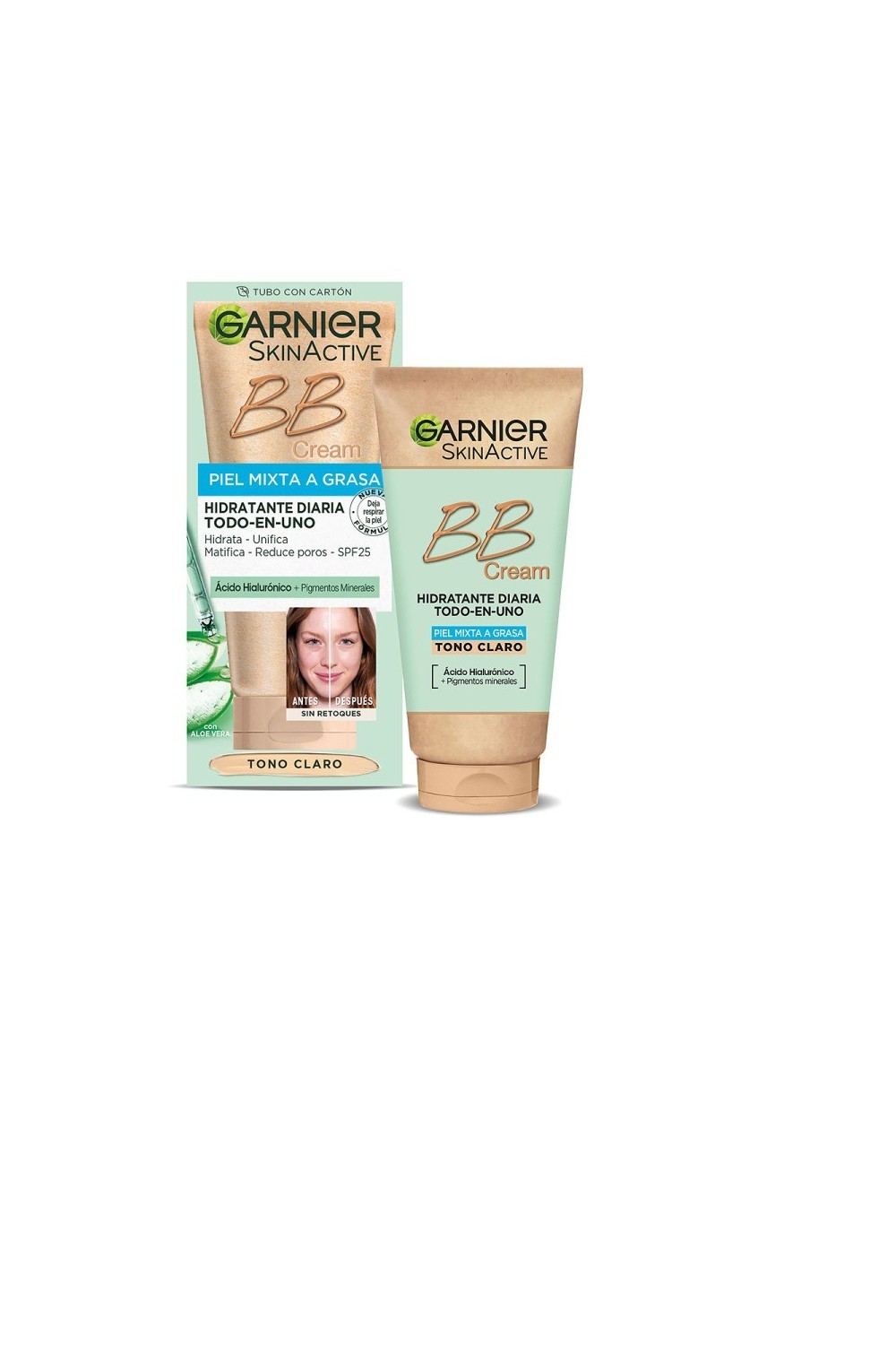 Cr Garnier Bb Mixta Grasa Claro