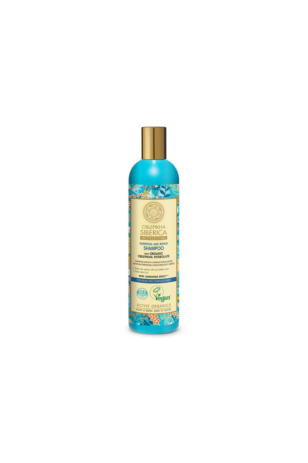 Natura Siberica Oblepikha Shampoo Nutrition And Repair 400ml