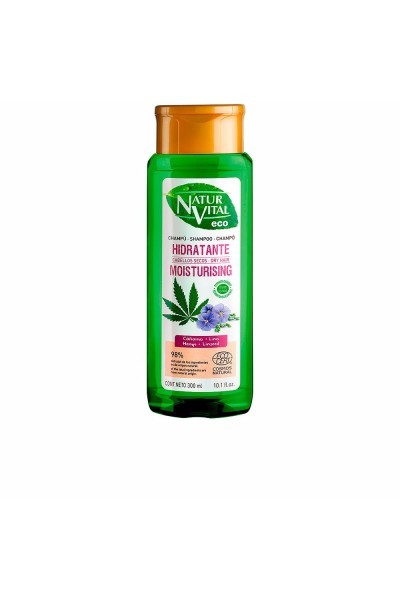 Naturvital Eco Hidratante Cáñamo y Lino Champú 300ml
